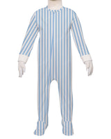 Long Sleeve Zip-Up Pants Feet Onesie