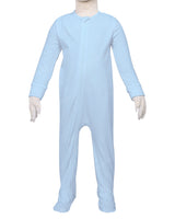 Long Sleeve Zip-Up Pants Feet Onesie