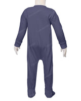Long Sleeve Zip-Up Pants Feet Onesie