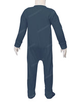 Long Sleeve Zip-Up Pants Feet Onesie