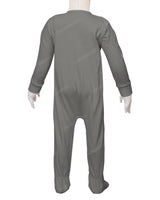 Long Sleeve Zip-Up Pants Feet Onesie