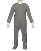 Long Sleeve Zip-Up Pants Feet Onesie