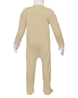 Long Sleeve Zip-Up Pants Feet Onesie