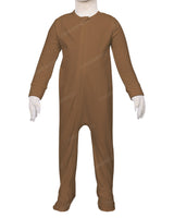 Long Sleeve Zip-Up Pants Feet Onesie