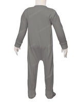 Long Sleeve Zip-Up Pants Feet Onesie
