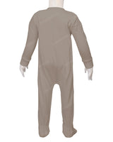 Long Sleeve Zip-Up Pants Feet Onesie