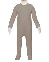 Long Sleeve Zip-Up Pants Feet Onesie