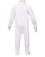 Long Sleeve Zip-Up Pants Feet Onesie
