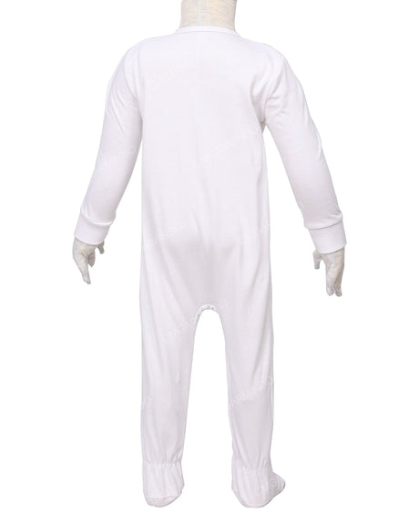 Long Sleeve Zip-Up Pants Feet Onesie