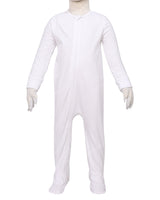 Long Sleeve Zip-Up Pants Feet Onesie