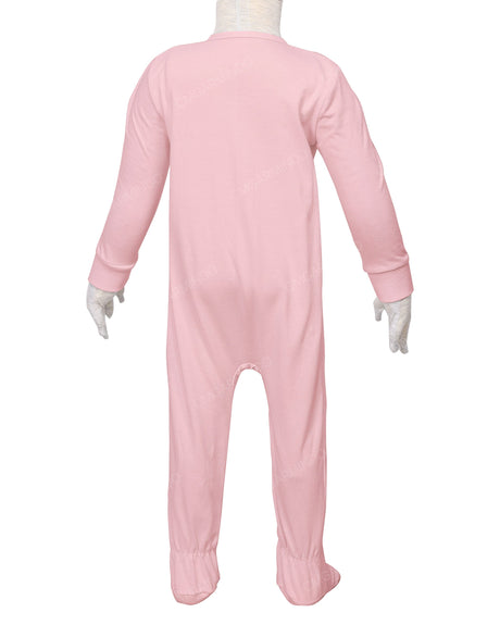 Long Sleeve Zip-Up Pants Feet Onesie