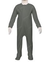 Long Sleeve Zip-Up Pants Feet Onesie