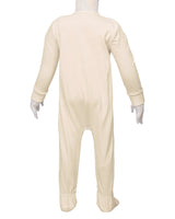 Long Sleeve Zip-Up Pants Feet Onesie