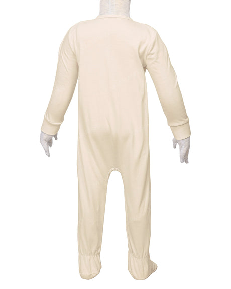 Long Sleeve Zip-Up Pants Feet Onesie