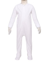 Long Sleeve Zip-Up Pants Feet Onesie