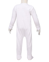 Long Sleeve Zip-Up Pants Feet Onesie