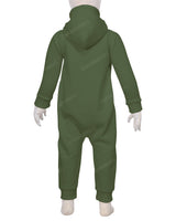 Long Sleeve Hoodie Zip-Up Pants Onesie