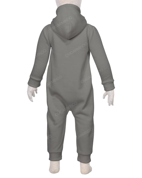 Long Sleeve Hoodie Zip-Up Pants Onesie