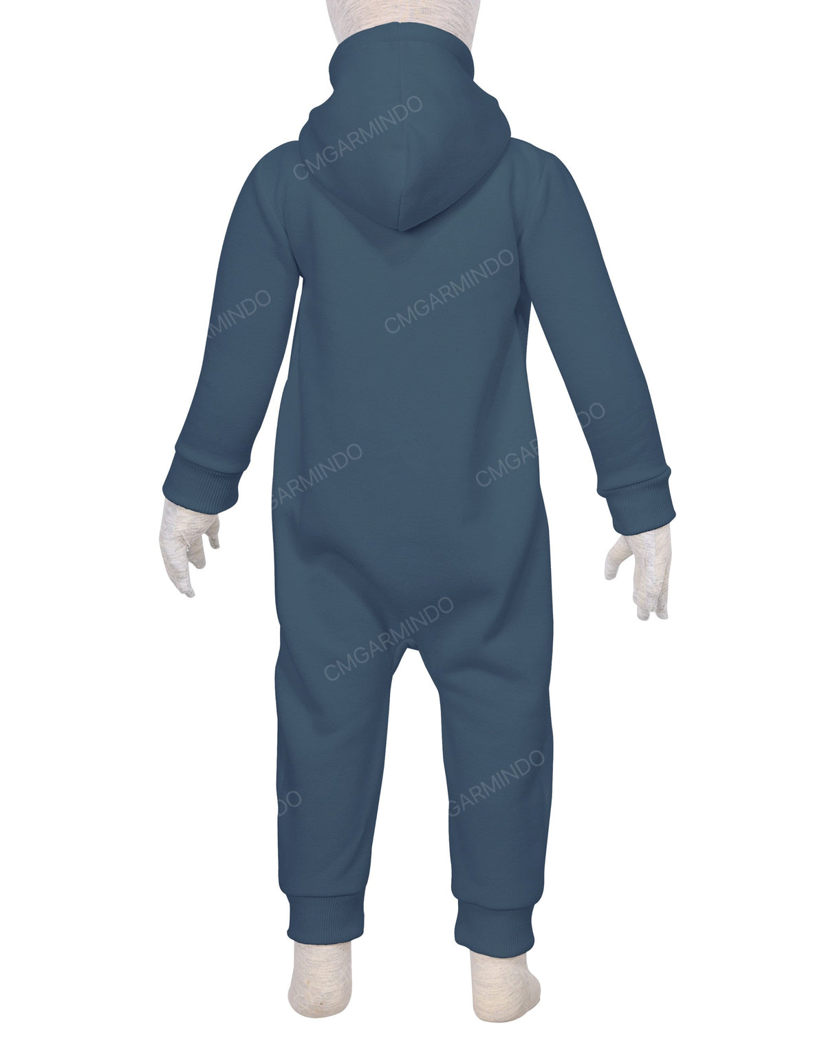 Long Sleeve Hoodie Zip-Up Pants Onesie