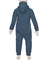 Long Sleeve Hoodie Zip-Up Pants Onesie
