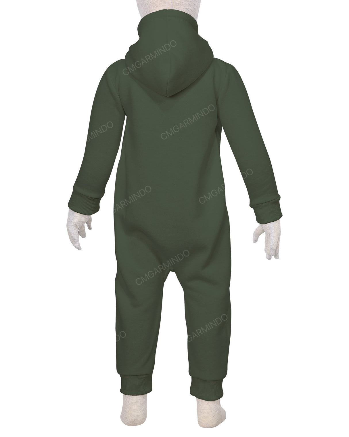 Long Sleeve Hoodie Zip-Up Pants Onesie