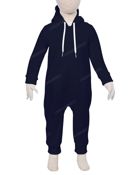 Long Sleeve Hoodie Zip-Up Pants Onesie