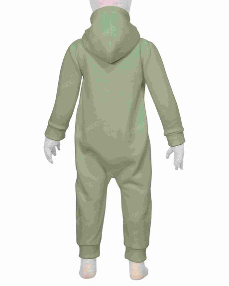 Long Sleeve Hoodie Zip-Up Pants Onesie
