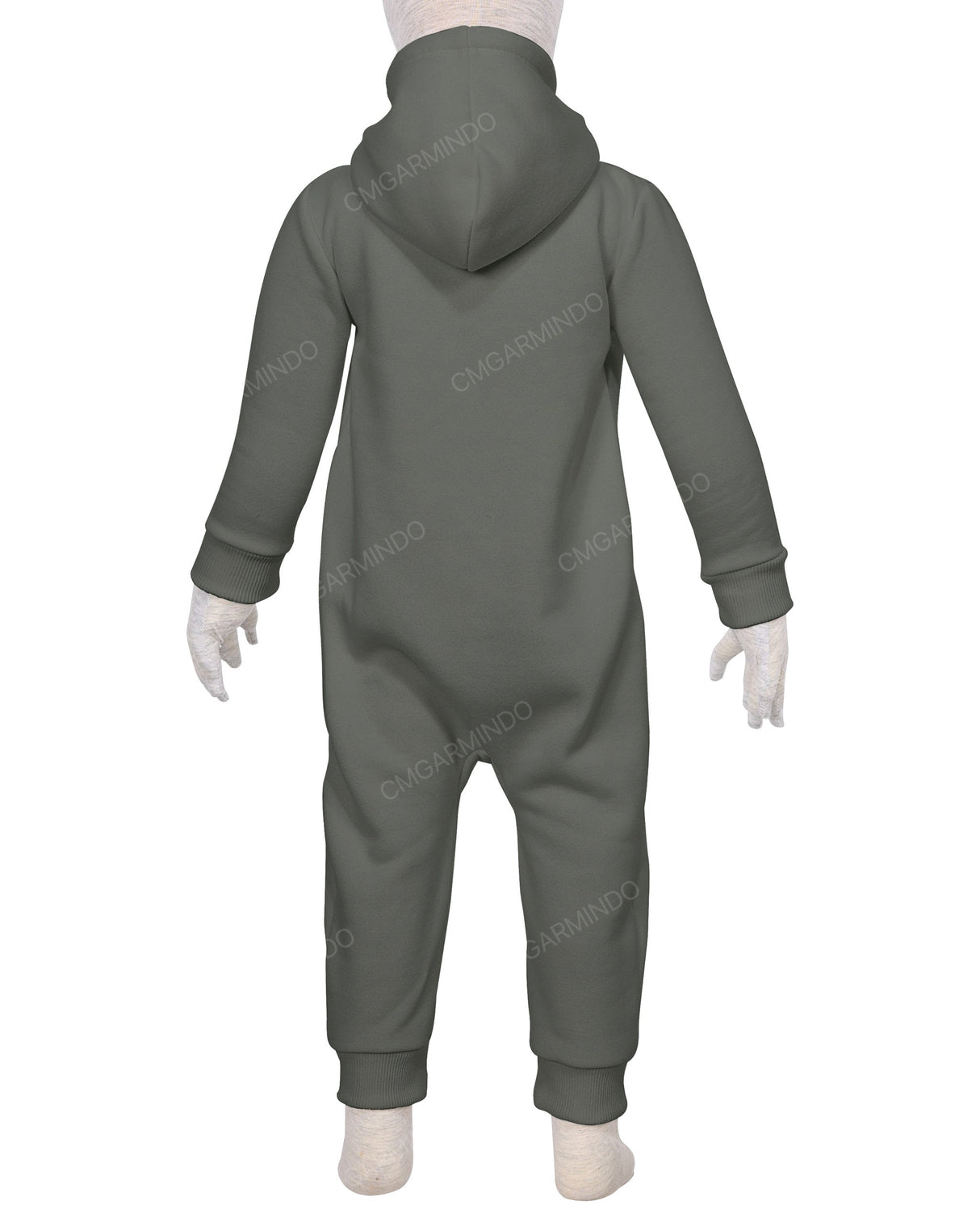 Long Sleeve Hoodie Zip-Up Pants Onesie