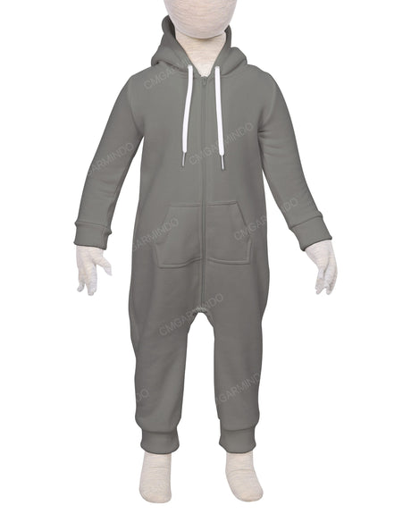 Long Sleeve Hoodie Zip-Up Pants Onesie