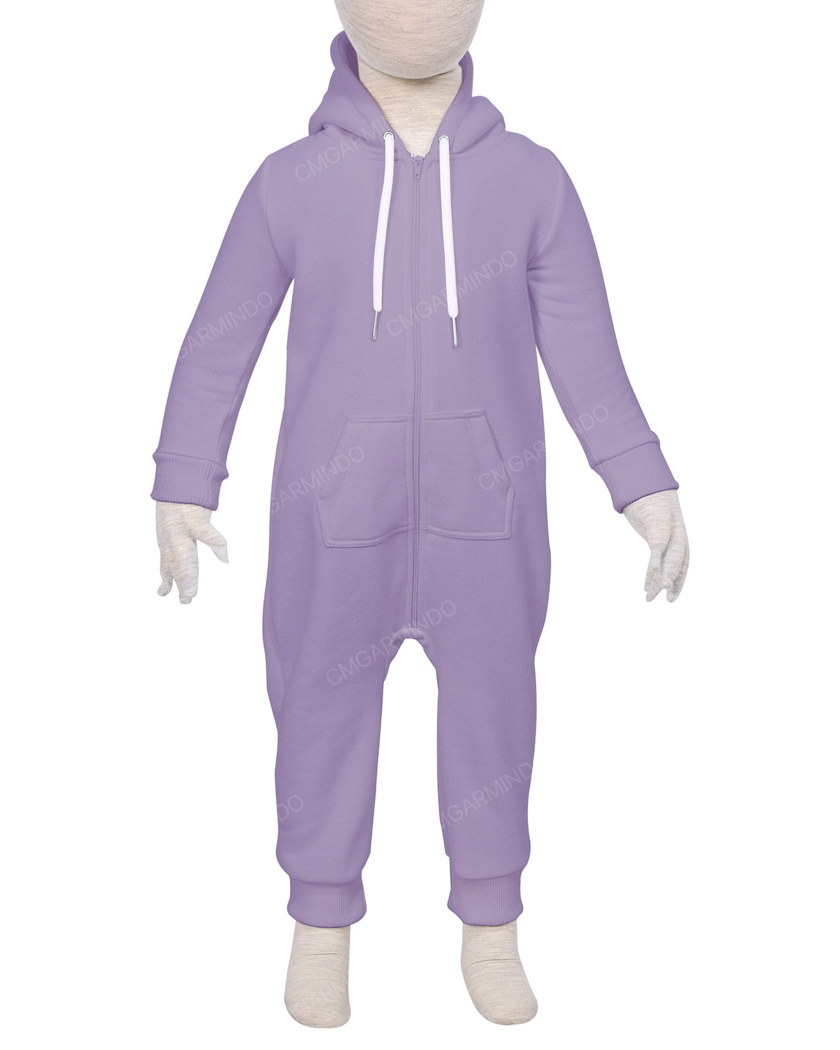 Long Sleeve Hoodie Zip-Up Pants Onesie