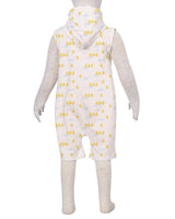 Sleeveless Hoodie Zip-Up Shorts Onesie