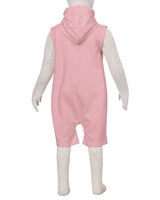 Sleeveless Hoodie Zip-Up Shorts Onesie