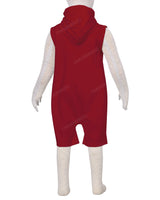 Sleeveless Hoodie Zip-Up Shorts Onesie
