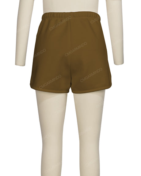 Dolphin Hem Shorts