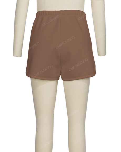 Dolphin Hem Shorts