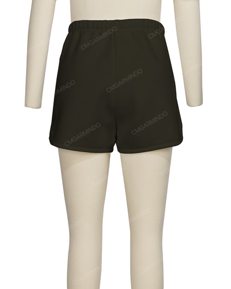 Dolphin Hem Shorts