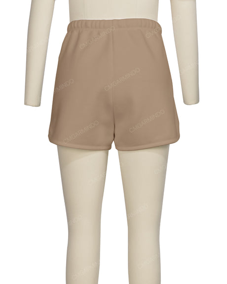 Dolphin Hem Shorts