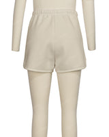 Dolphin Hem Shorts