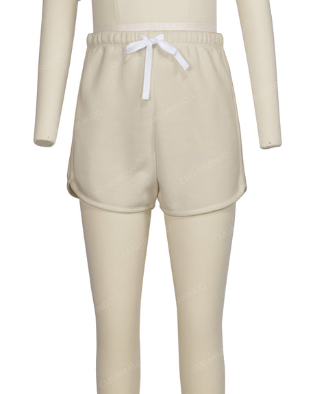 Dolphin Hem Shorts