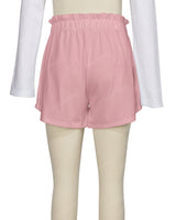 Ruffle Waist Shorts