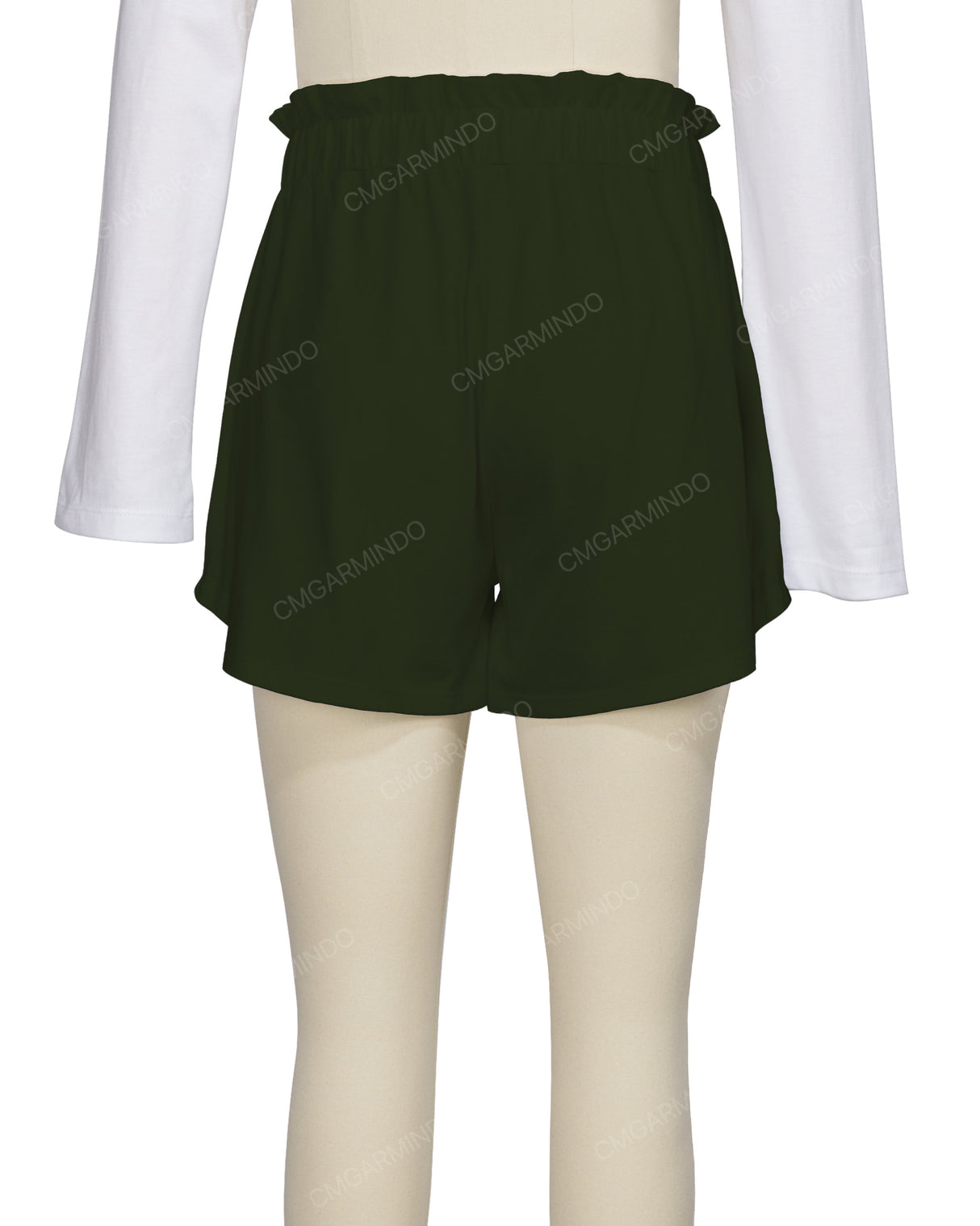 Ruffle Waist Shorts