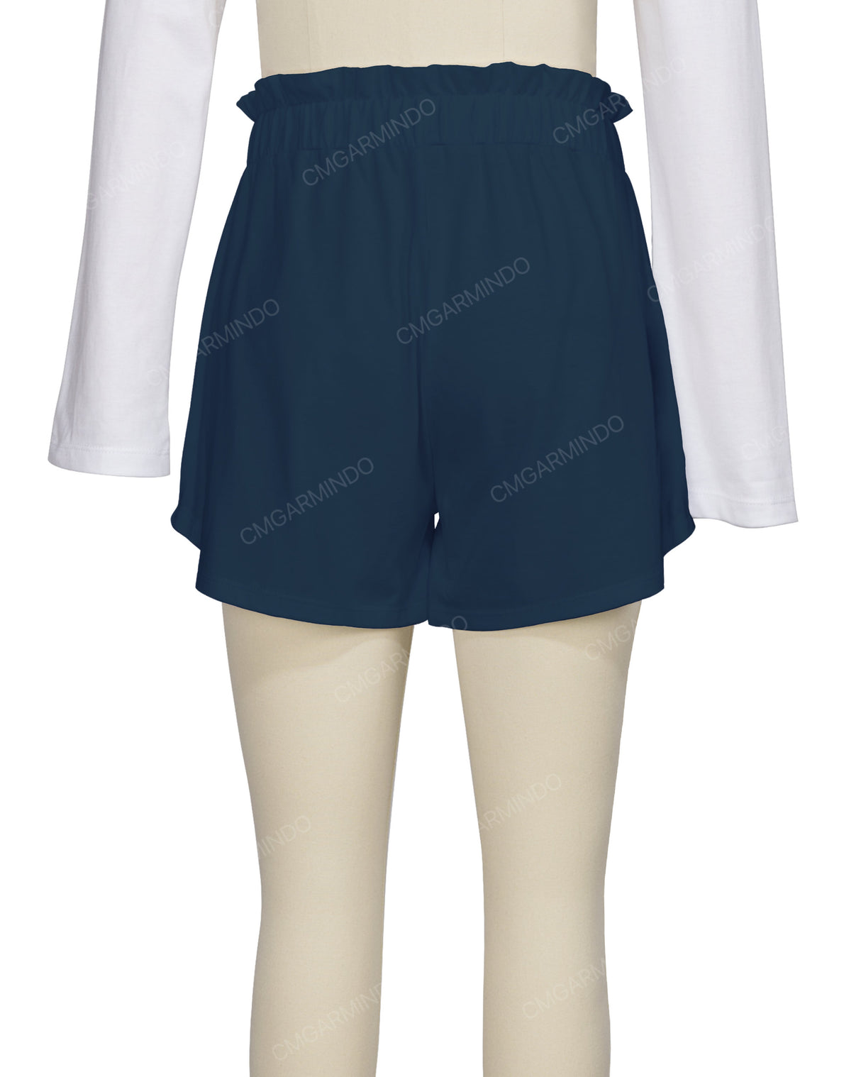 Ruffle Waist Shorts