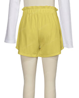 Ruffle Waist Shorts