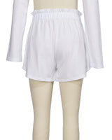 Ruffle Waist Shorts
