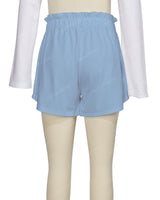 Ruffle Waist Shorts