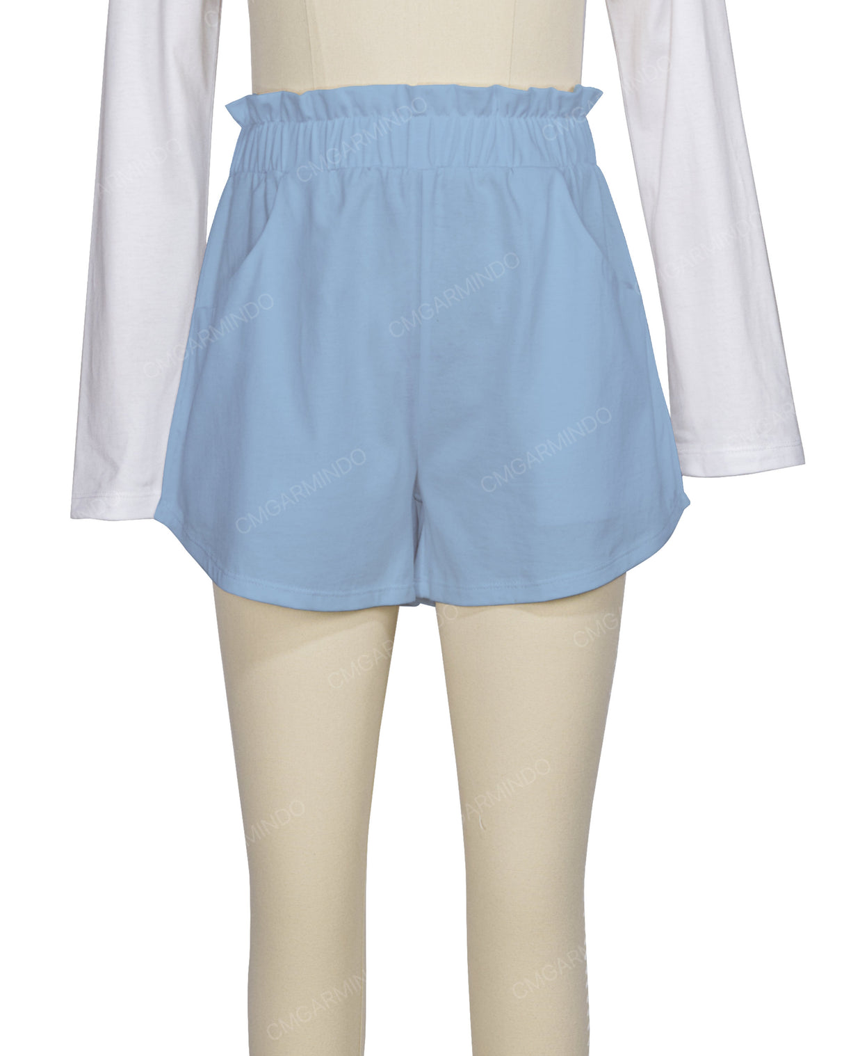 Ruffle Waist Shorts