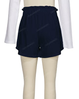 Ruffle Waist Shorts