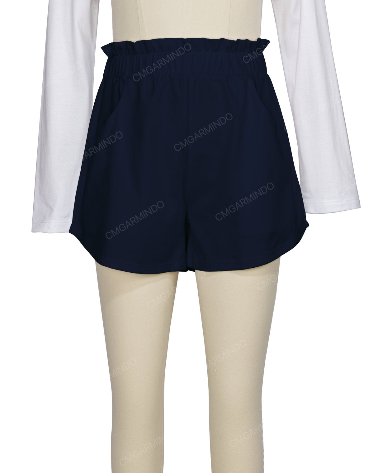 Ruffle Waist Shorts