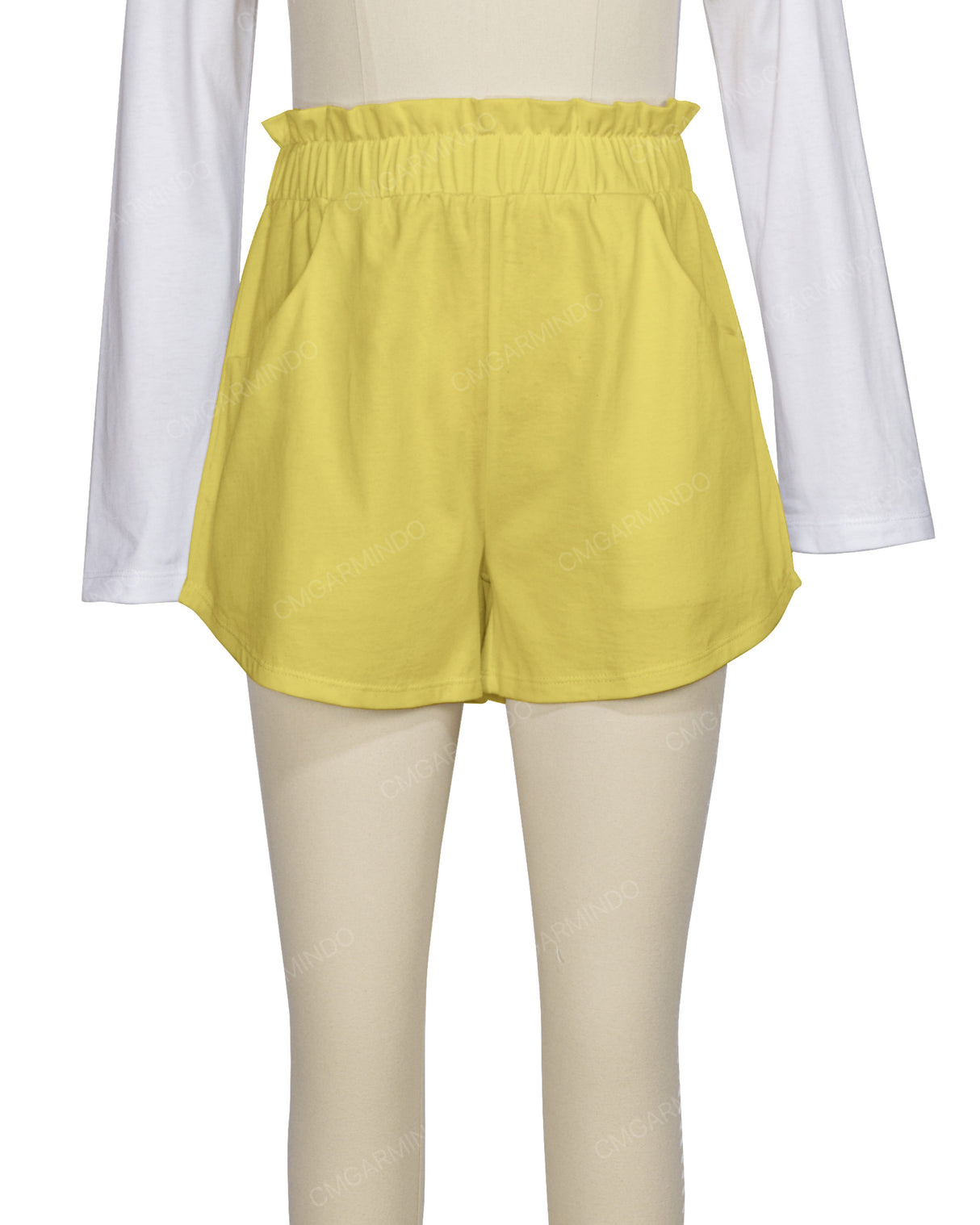Ruffle Waist Shorts