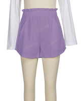 Ruffle Waist Shorts